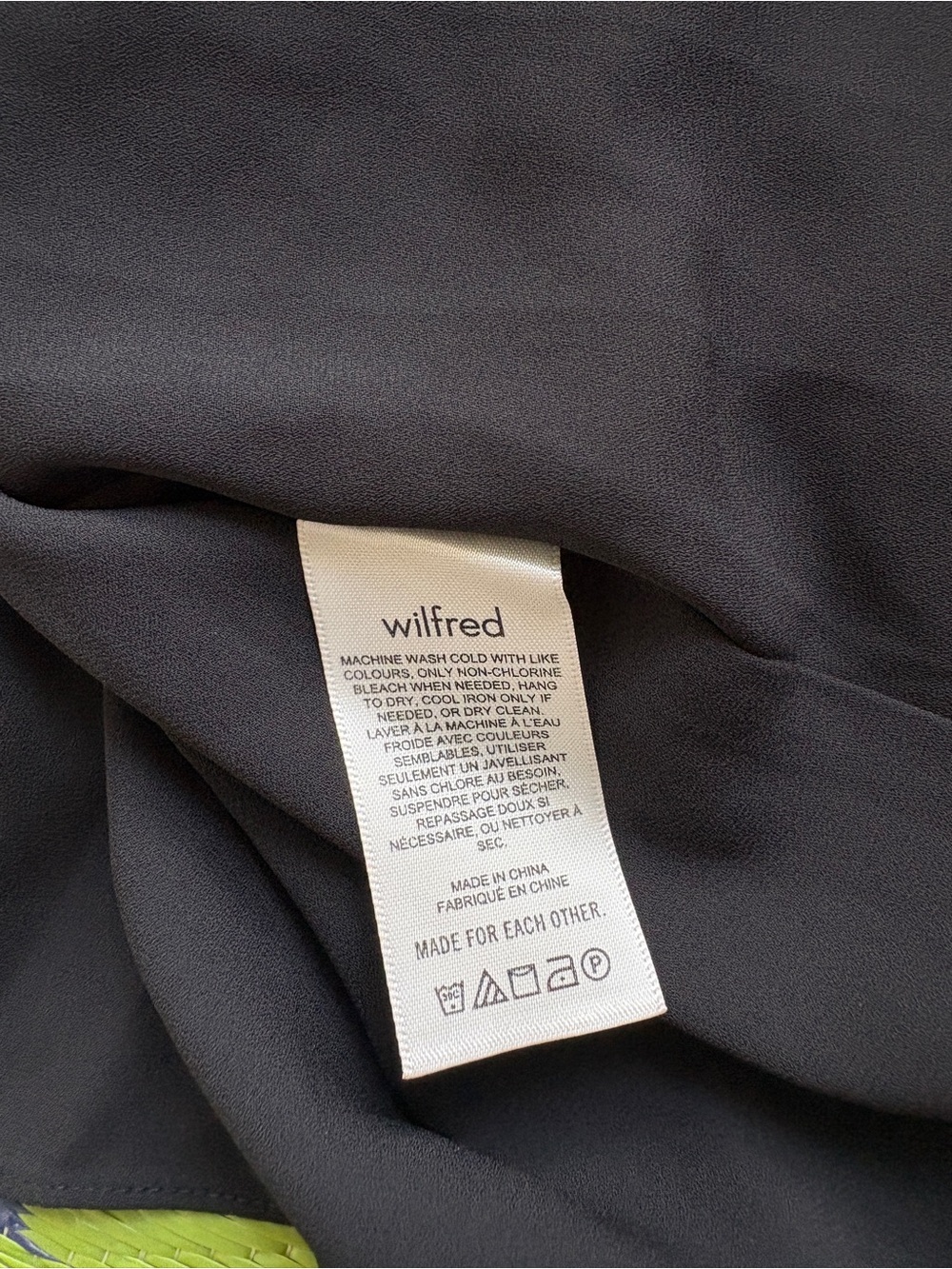 Atitzia Wilfred Twirl Skirt In Black Size XXS Elastic Waist Pleated lightweight - Picture 6 of 12